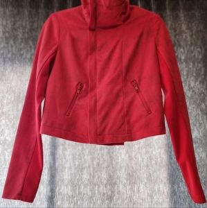 Rock & Republic red long sleeve blouse